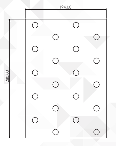 Sütlük 5X4 322838 105 CM 20 BORULU