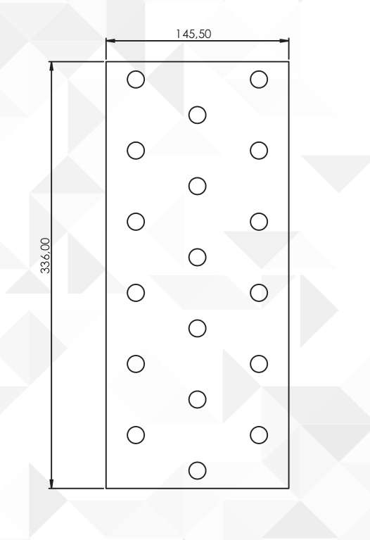 Sütlük 5X3 403512 185 CM 14 BORULU